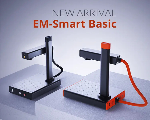 Em-Smart 20 Basic 1R Fiber Laser Marking Machine For Industrial