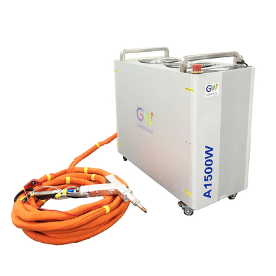3 In 1 1000w 1500w air cooler เครื่องเชื่อมเลเซอร์แบบใช้มือถือไฟเบอร์แบบพกพา