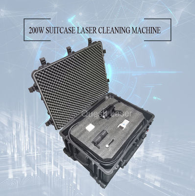 Contactless Suitcase Type Metal Laser Cleaner สำหรับกำจัดสนิม