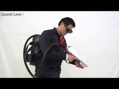 เครื่องทำความสะอาดด้วยเลเซอร์ชนิดกระเป๋าเป้สำหรับกำจัดสนิม http://www.questtlaser.com